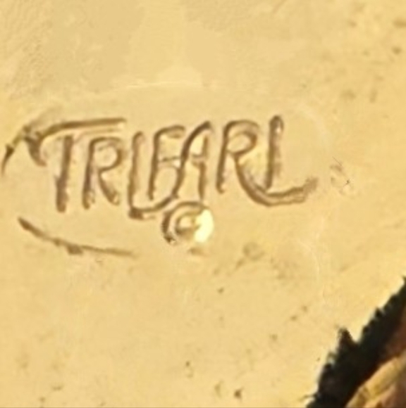 Trifari stud earrings - Picture 2 of 4